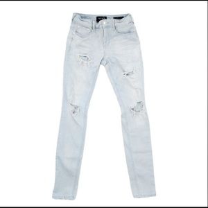 PacSun Jeans Men’s 28 Blue Skinny Denim Distressed